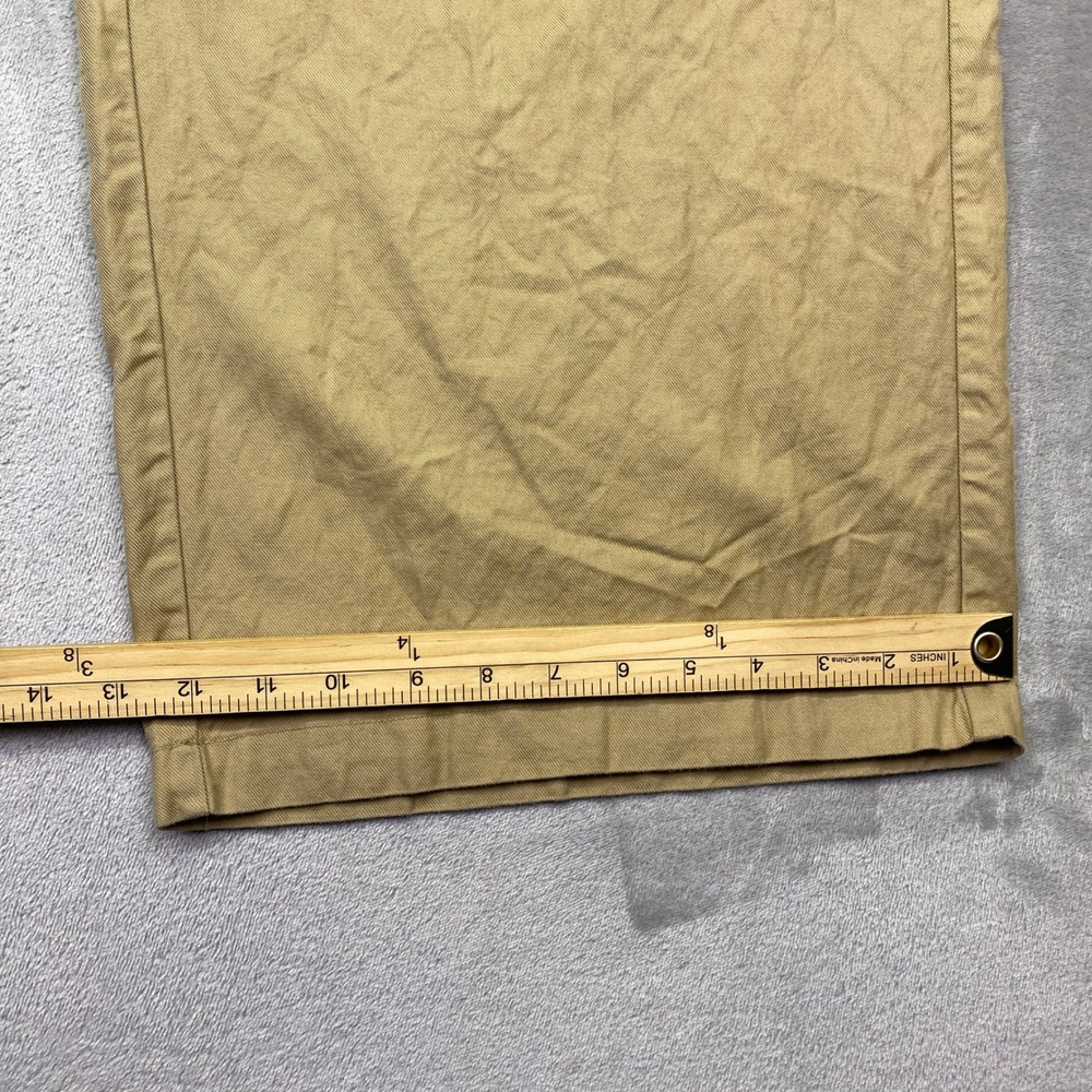 Banana Republic XXL Wide Leg High Rise Cargo Pants Tan Khaki Ankle Drawstring - Picture 4 of 10